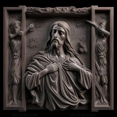 3D model st jesus (STL)